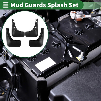 Mud Flaps Splash Guards for Hyundai i30 (2009-2015) - Includes Mount Accessories