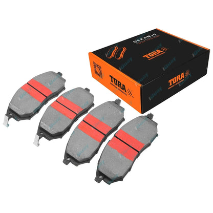 Tora Front Disc Brake Pad Set for Nissan Dualis J10 4cyl 2.0L MR20DE 2010~2013