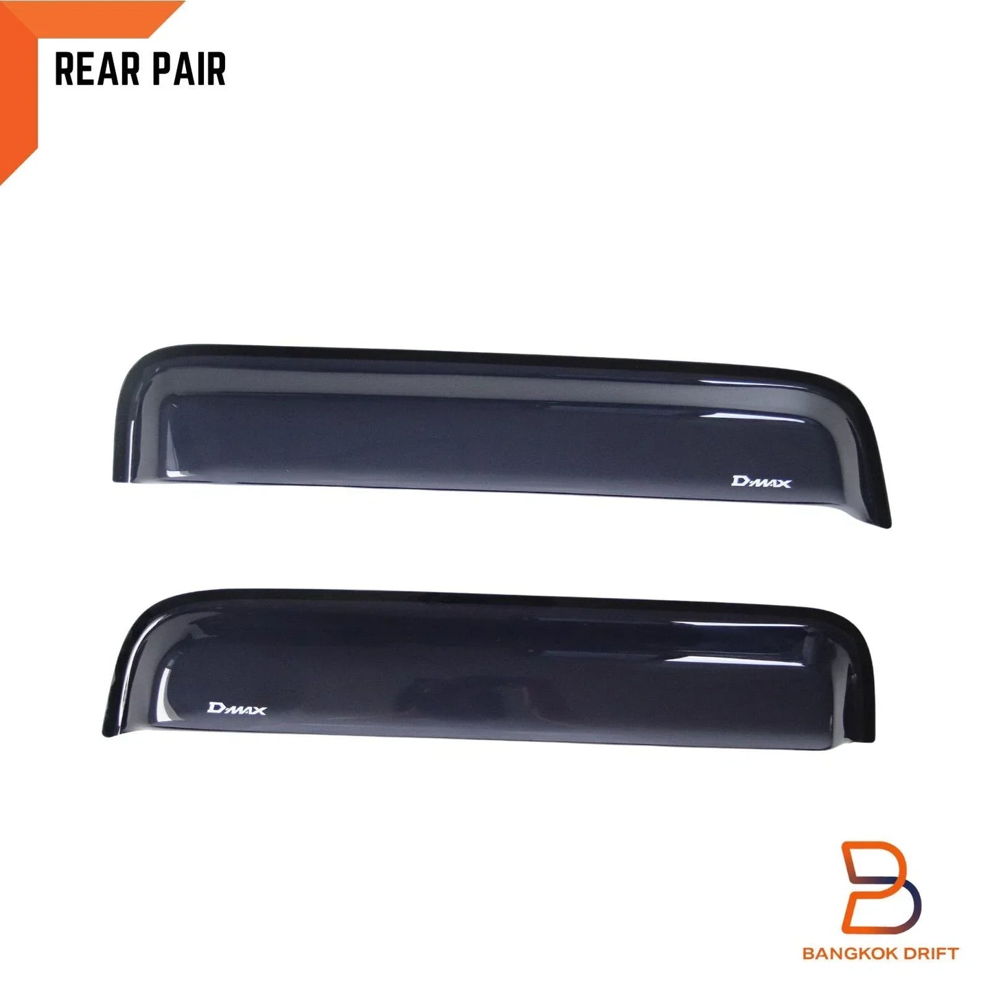 Weather Shield Window Visor Rain Guard for Holden Rodeo Isuzu D-Max (03-11)