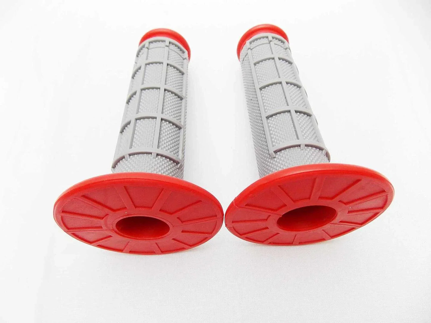 Red Grey Hand Grip Set for Suzuki RM80