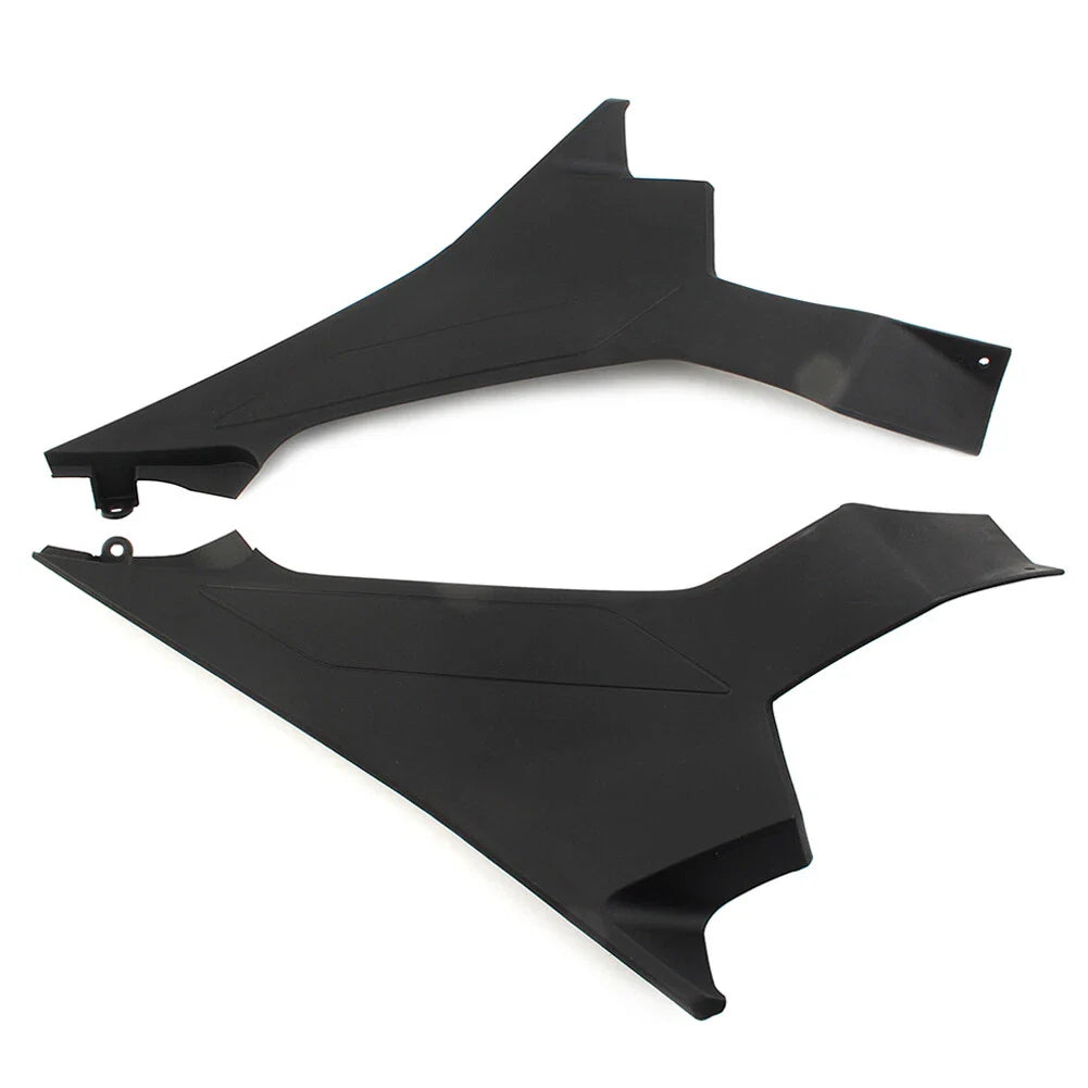 Black Seat Side Fairing Cowl Panel Covers for KAWASAKI Ninja 400 (2018-2020)