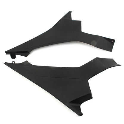 Black Seat Side Fairing Cowl Panel Covers for KAWASAKI Ninja 400 (2018-2020)