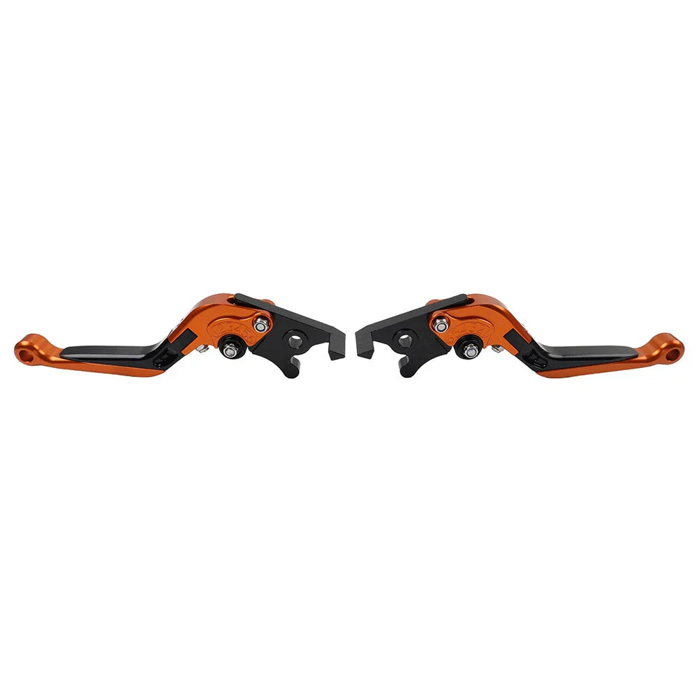 Orange Extendable Brake Clutch Levers for Suzuki GSXR600 GSXR750 GSXR1000 (06-10)