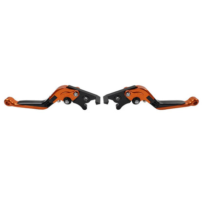Orange Extendable Brake Clutch Levers for Suzuki GSXR600 GSXR750 GSXR1000 (06-10)
