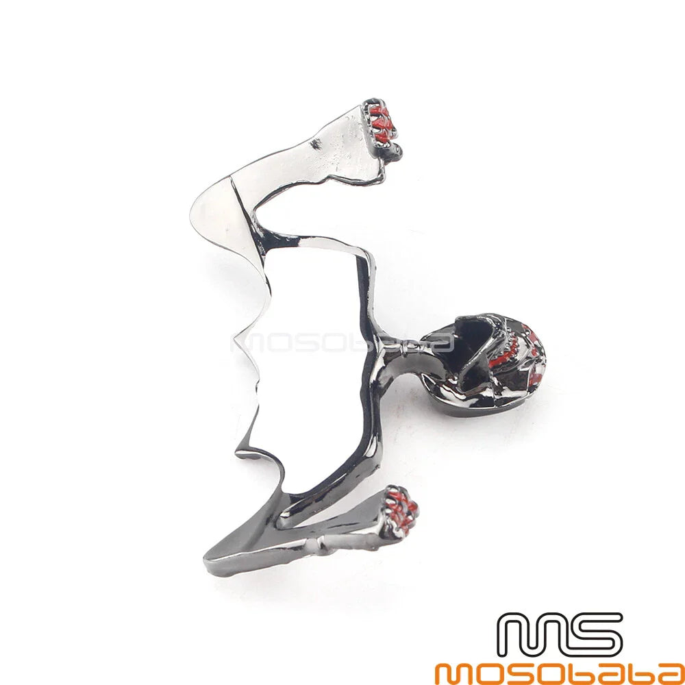 Skull Skeleton Headlight Visor for Harley Chopper Cafe Racer