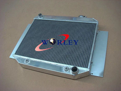 3 Row Alloy Radiator + Fan for Holden Kingswood HD HR HK HT HG 6cyl (1966-1970)