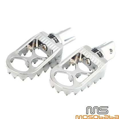 MX Wide Fat Foot Pegs for Harley Breakout, Fat Bob FXBB, FXBR, FXBRS, FXLR (2018-2023)