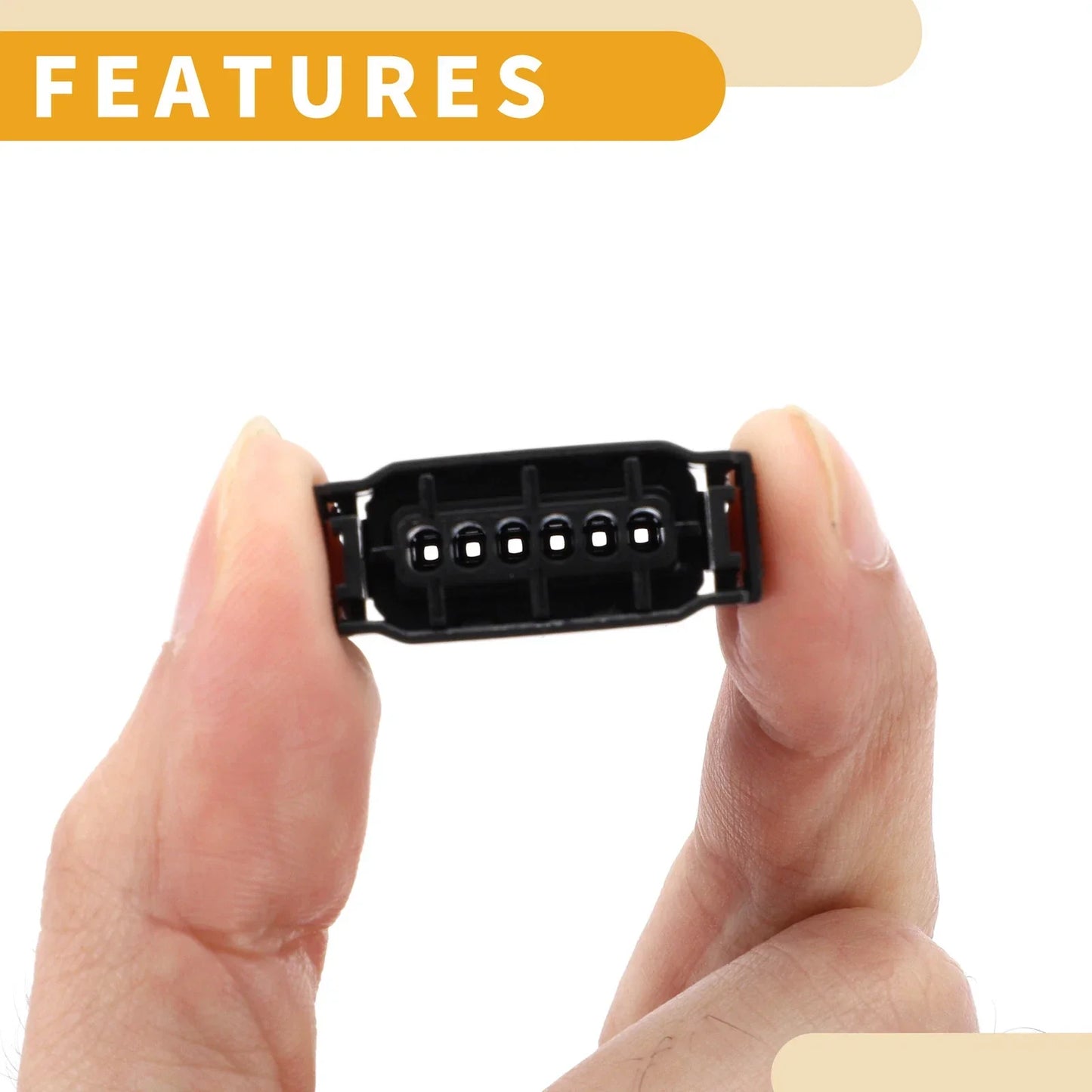 6 Pin Blind Spot Sensor Connector Plug for Mercedes-Benz (2015-2023)
