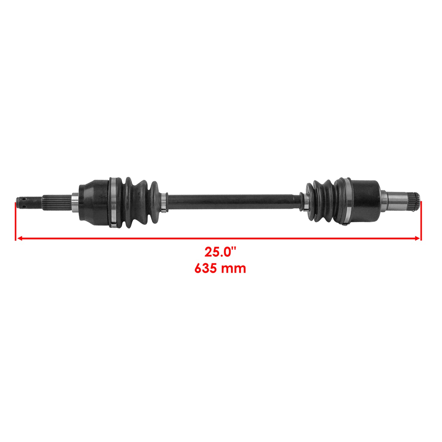 Caltric Rear Left CV Axle Replacement for John Deere XUV590i (2010–2023)