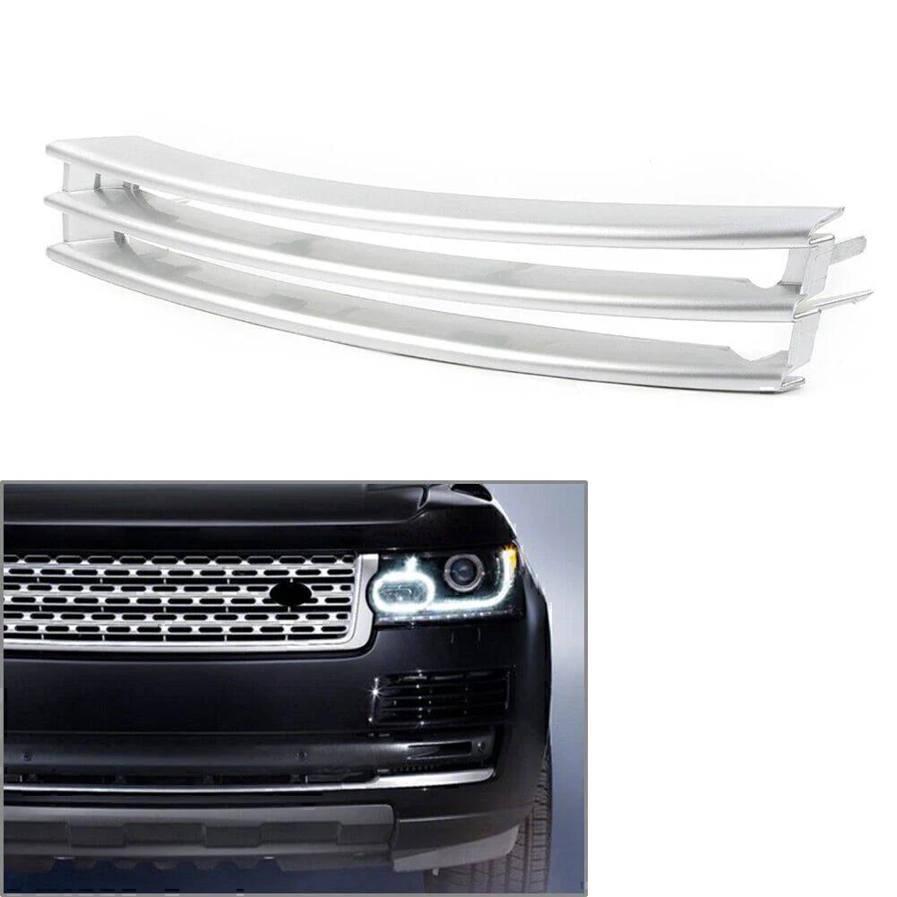 Silver Front Left Bumper Grille for Land Rover Range Rover L405 (2013-2017)