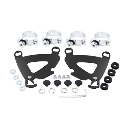 49mm Gauntlet Fairing Trigger Lock Mount for Harley Dyna Super Glide (2007-2014)