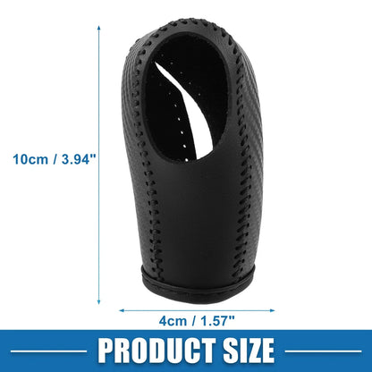 Gear Shifting Knob Cover for Honda HR-V PU Leather Carbon Fiber (2016-2023)
