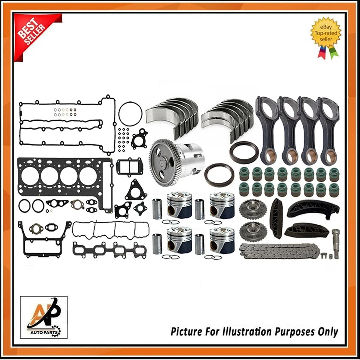 Engine Rebuild Part Kit for Mercedes CLS 2.2 OM651.901 Diesel (2012–2018)