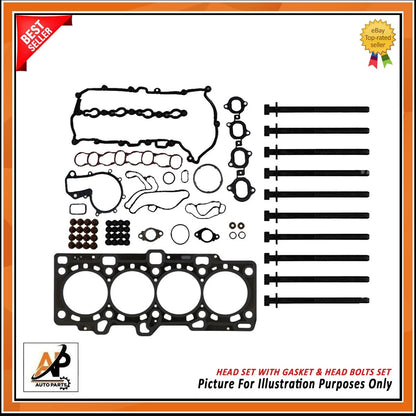 Engine Head Gasket Set with Bolts for Vauxhall 2.0 CDTI B20DTH (2000–2010)