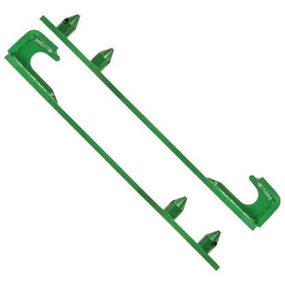Caltric Heavy Duty Quick Tach Weld On Mounting Brackets for John Deere (1990–1990)
