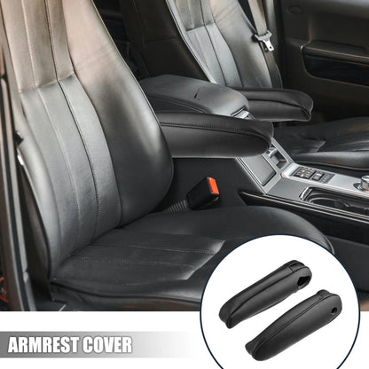Front Seat Armrest Covers for Lexus RX300 RX330 RX350 (2003-2009) Black