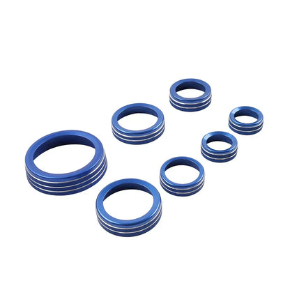 AC Control Knob Trim Ring for Ford Bronco Sport (2021-2024) - Blue