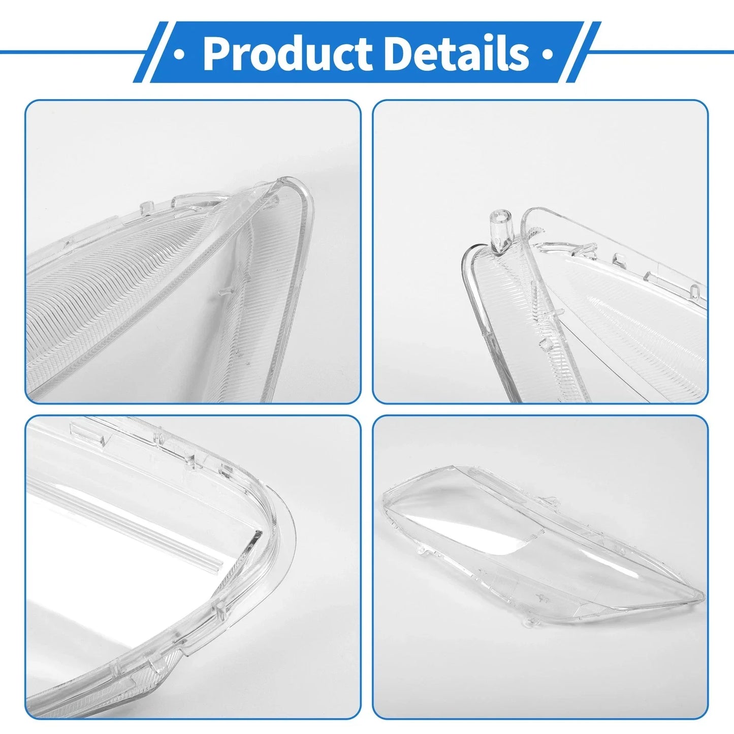 Car Front Left Headlight Lens Cover for Honda Civic (2012-2015)