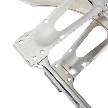 Chrome Metal Front Mudguard for Honda CG125 (2000-2023)