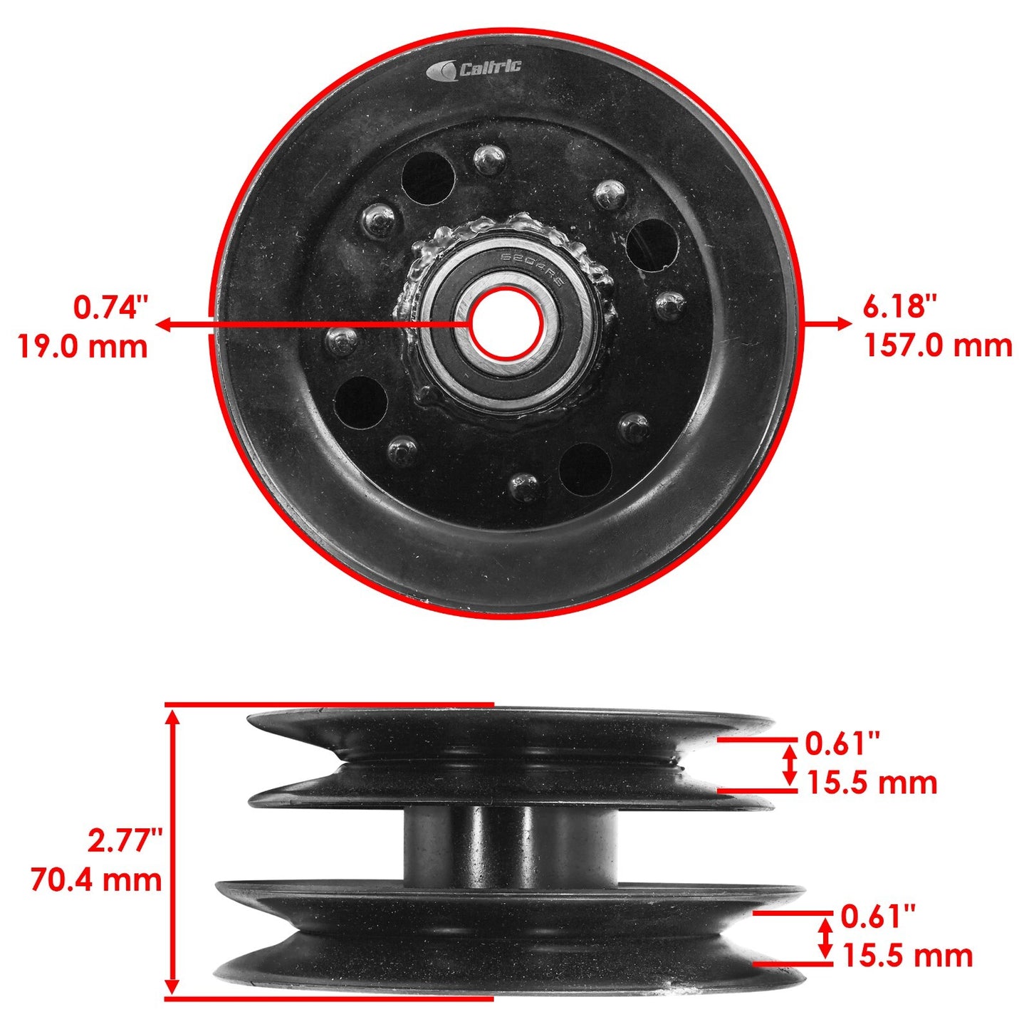 Deck Pulley Replacement for John Deere GT225 GT235 GT245 LX280 (2000–2010)