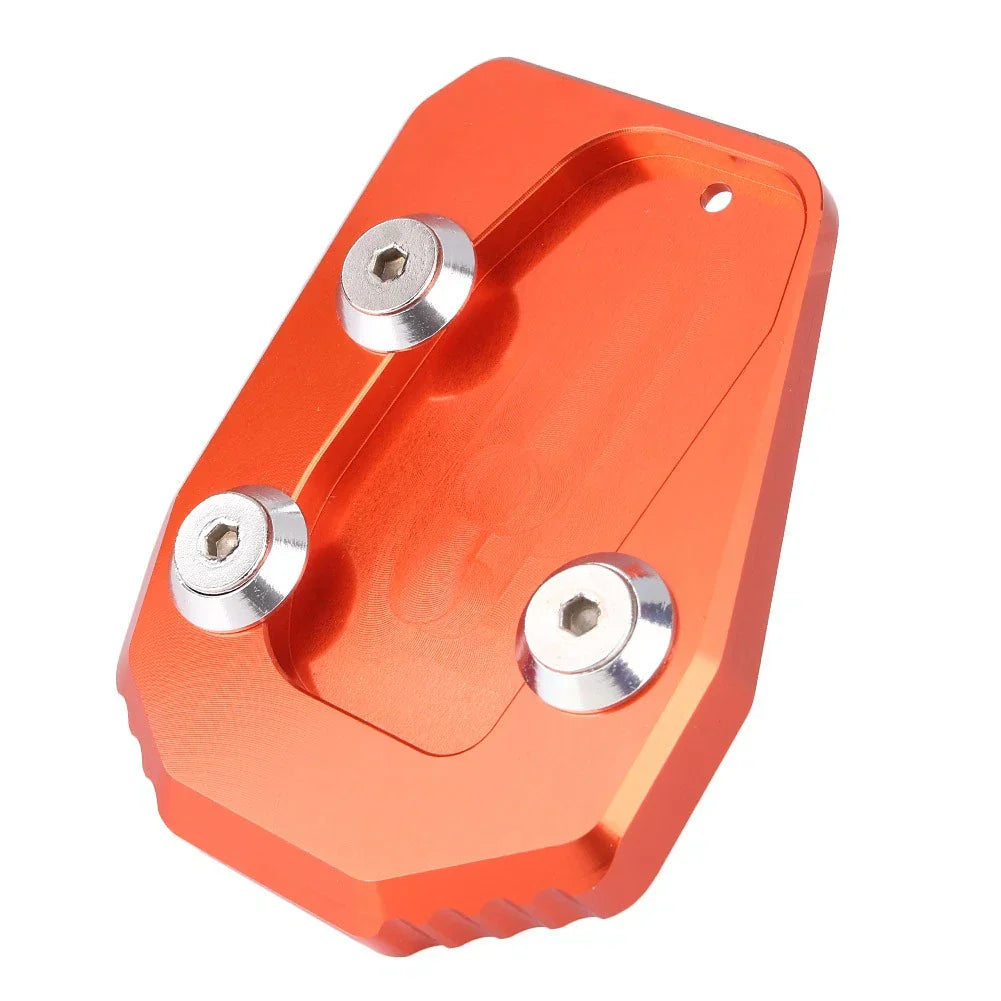 Yamaha MT09 Side Kickstand Foot Plate Extension Pad 2013-2016 Orange
