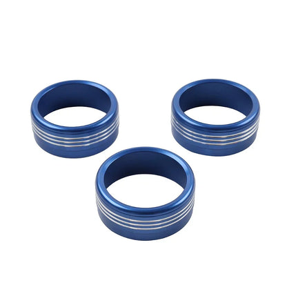 AC Climate Control Knob Ring Covers for Subaru Forester XV Crosstrek WRX STi (2011-2021)