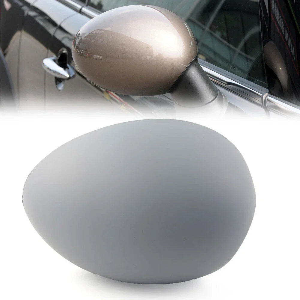 Unpainted Right Rear Wing Mirror Cover for Mini R55 R56 R57 R58 R59 R60 R61