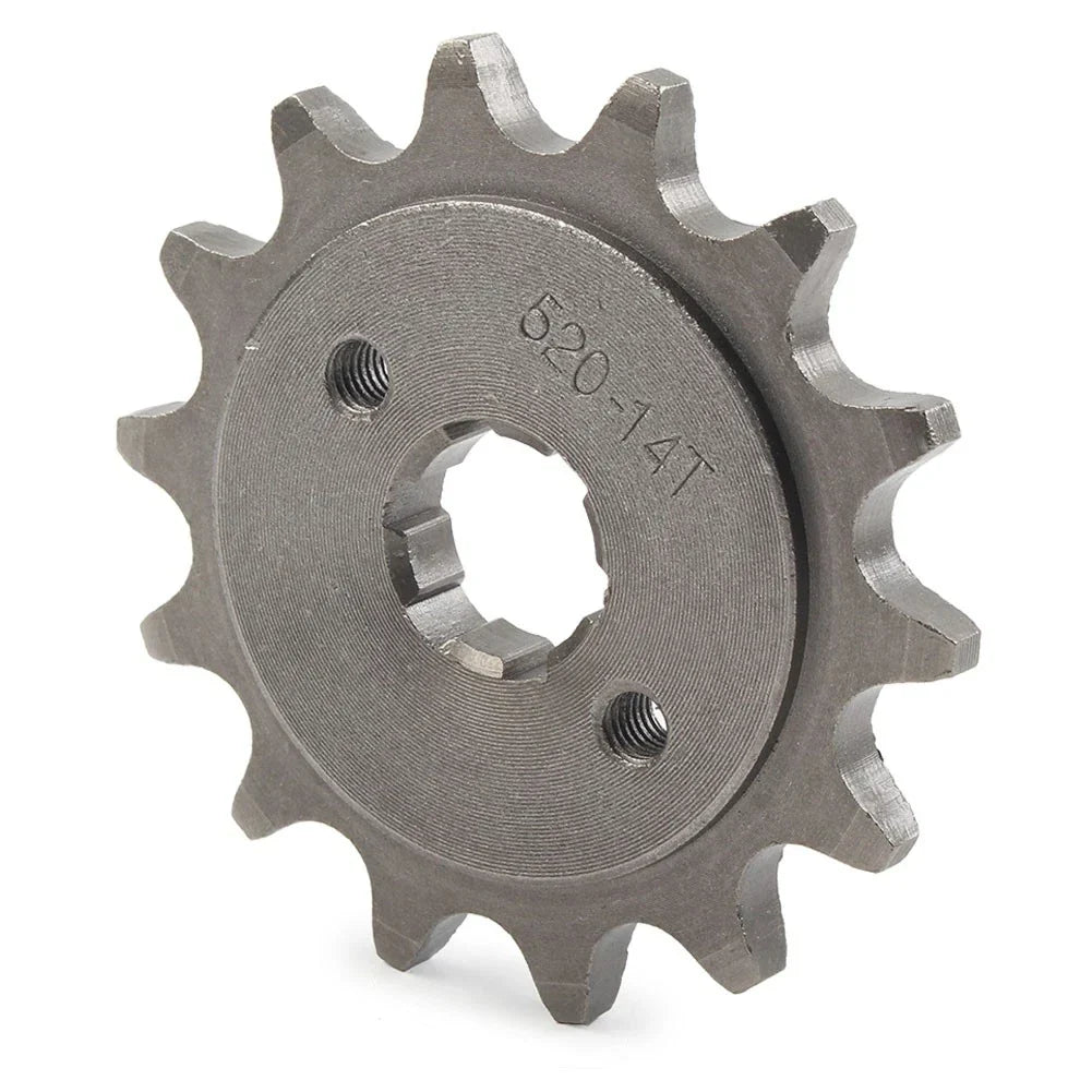 14T Chain Front Sprocket Cog for 125cc-250cc Dirt Pit Bike ATV Go Kart