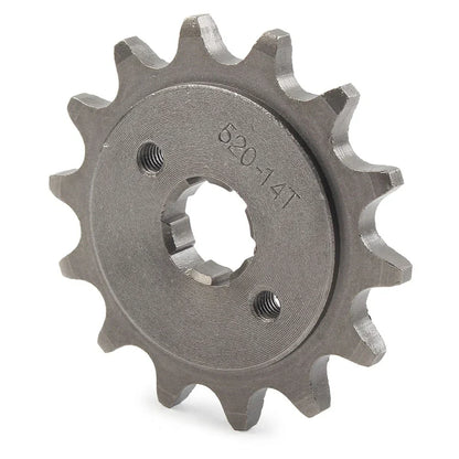 14T Chain Front Sprocket Cog for 125cc-250cc Dirt Pit Bike ATV Go Kart