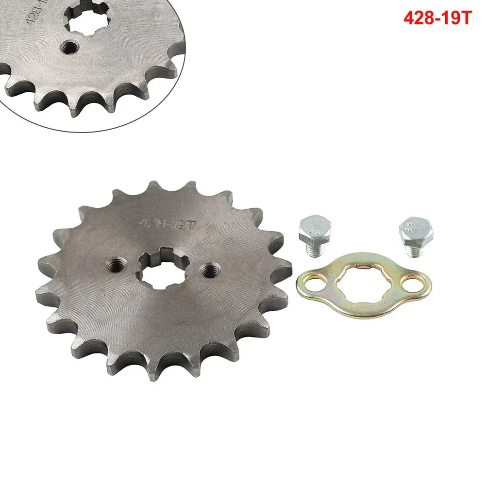 17mm 19T Front Sprocket for 110CC 125CC ATV Pit Dirt Quad Bike