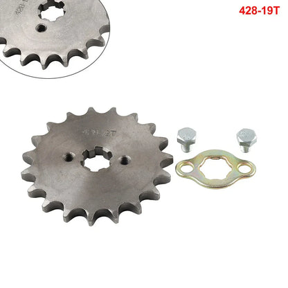17mm 19T Front Sprocket for 110CC 125CC ATV Pit Dirt Quad Bike