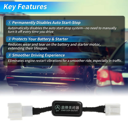 Idle Start Stop Eliminator for Honda Pilot 2019-2022 Auto Start/Stop Disable