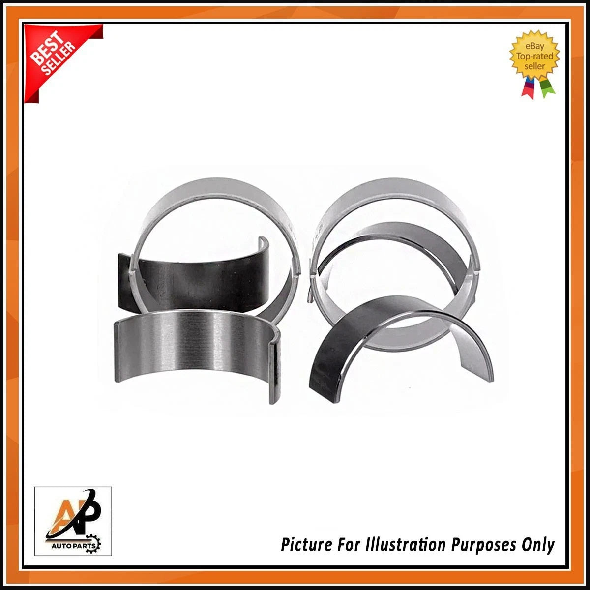 Big End Conrod Bearings Set 0.50 for Jaguar E-Pace 2.0 Diesel (2018–2019)