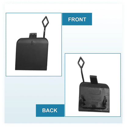 Front Right Bumper Tow Hook Cover for Mercedes-Benz S500 (2000-2001) Black