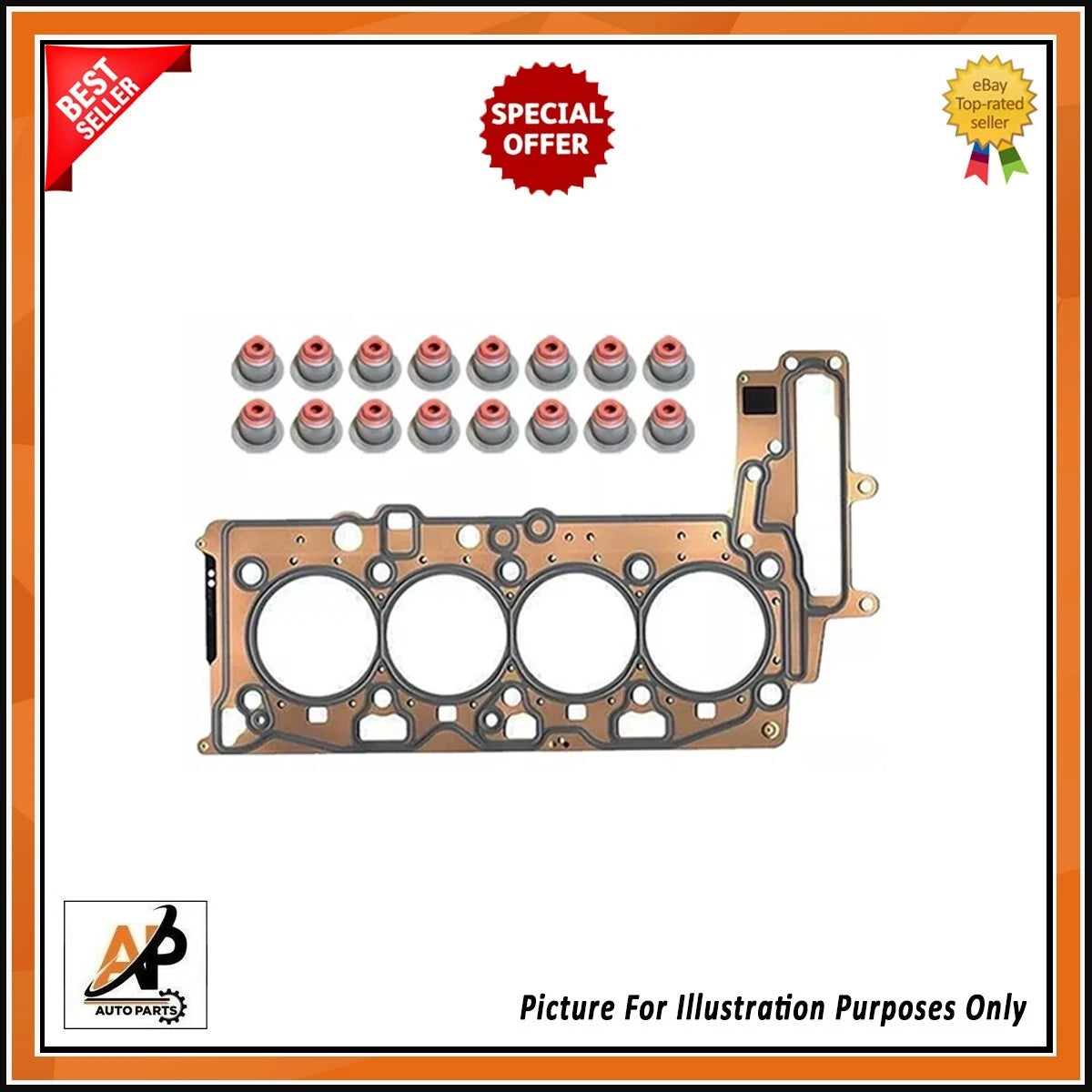 Cam Carrier Engine Rebuild Kit for BMW 1 3 5 X1 X3 X5 2.0 Diesel (2007–2015)