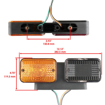 Complete Left Road Light Lamp Replacement for John Deere 1600 (1979–1990)