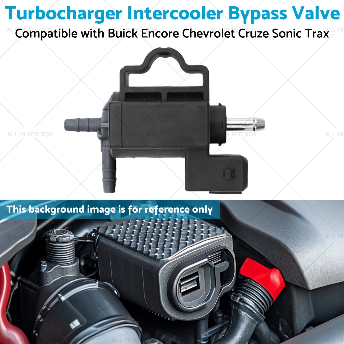 Turbocharger Bypass Valve for Buick Encore, Chevrolet Cruze, Sonic, Trax