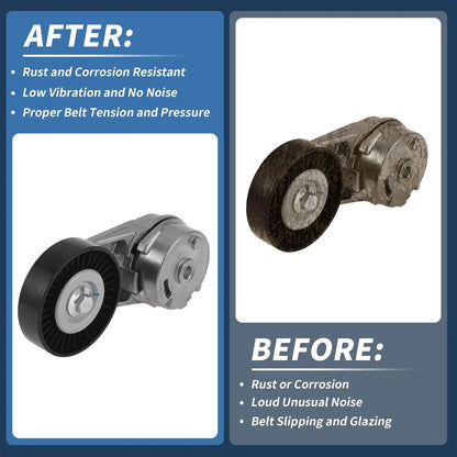 Belt Tensioner for Chevrolet Malibu 2012-2019 Metal 1 x Unit