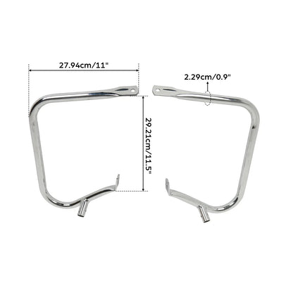 Saddlebag Guards Bracket for Harley-Davidson Touring Road Glide (1997-2013)