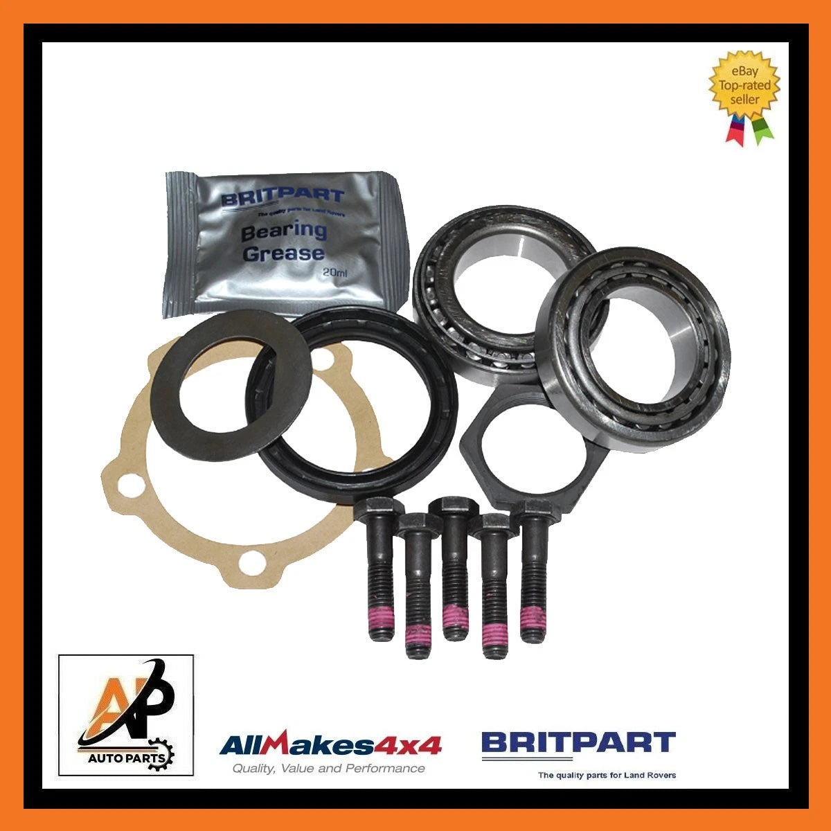 Front Wheel Bearing Kit Heavy Duty for Land Rover Discovery 1 (1993–2004)