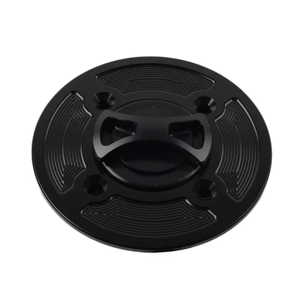 Fuel Gas Tank Cap Cover for APRILIA RSV1000 2004-2008, Tuono V4R 2011-2017, RSV4 R Black