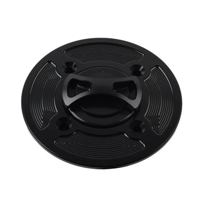 Fuel Gas Tank Cap Cover for APRILIA RSV1000 2004-2008, Tuono V4R 2011-2017, RSV4 R Black