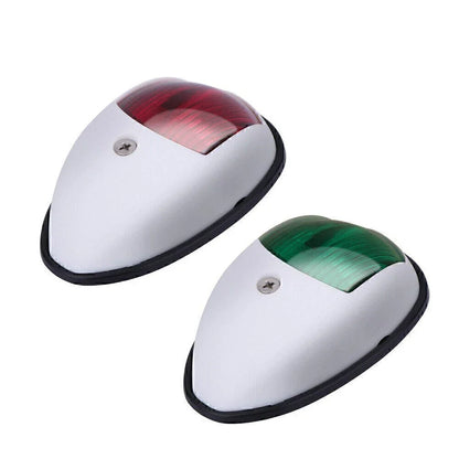 12V LED Waterproof Navigation Light Red Green for Marine Boat Yacht