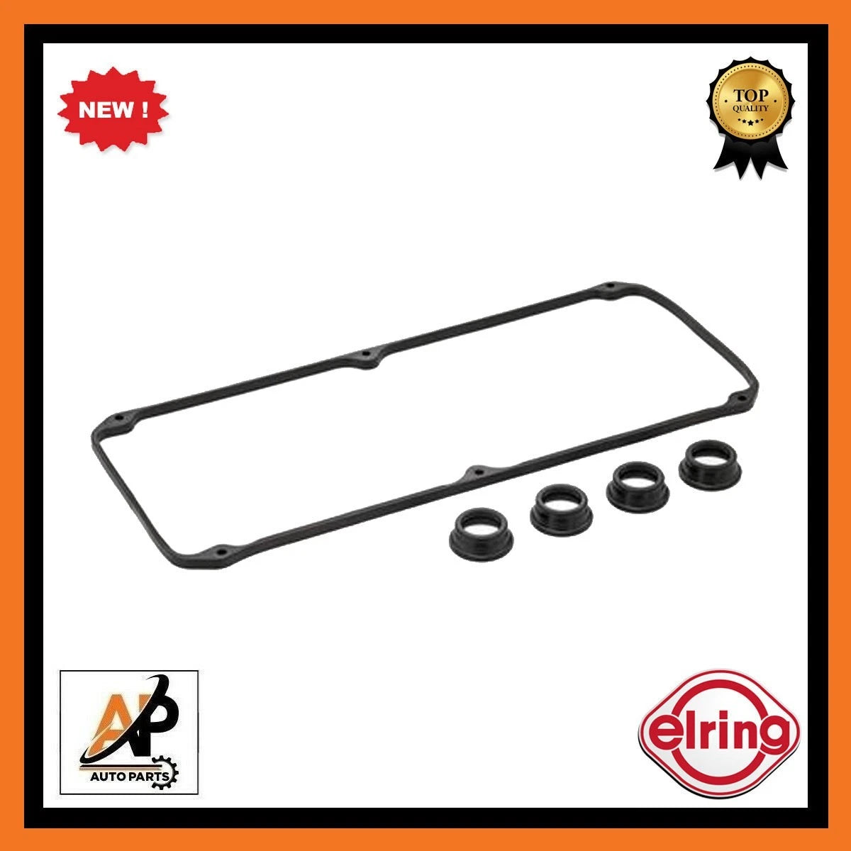 Cylinder Head Cover Gasket Set Replacement for Mitsubishi 4G64 (16V) (1990–2012)