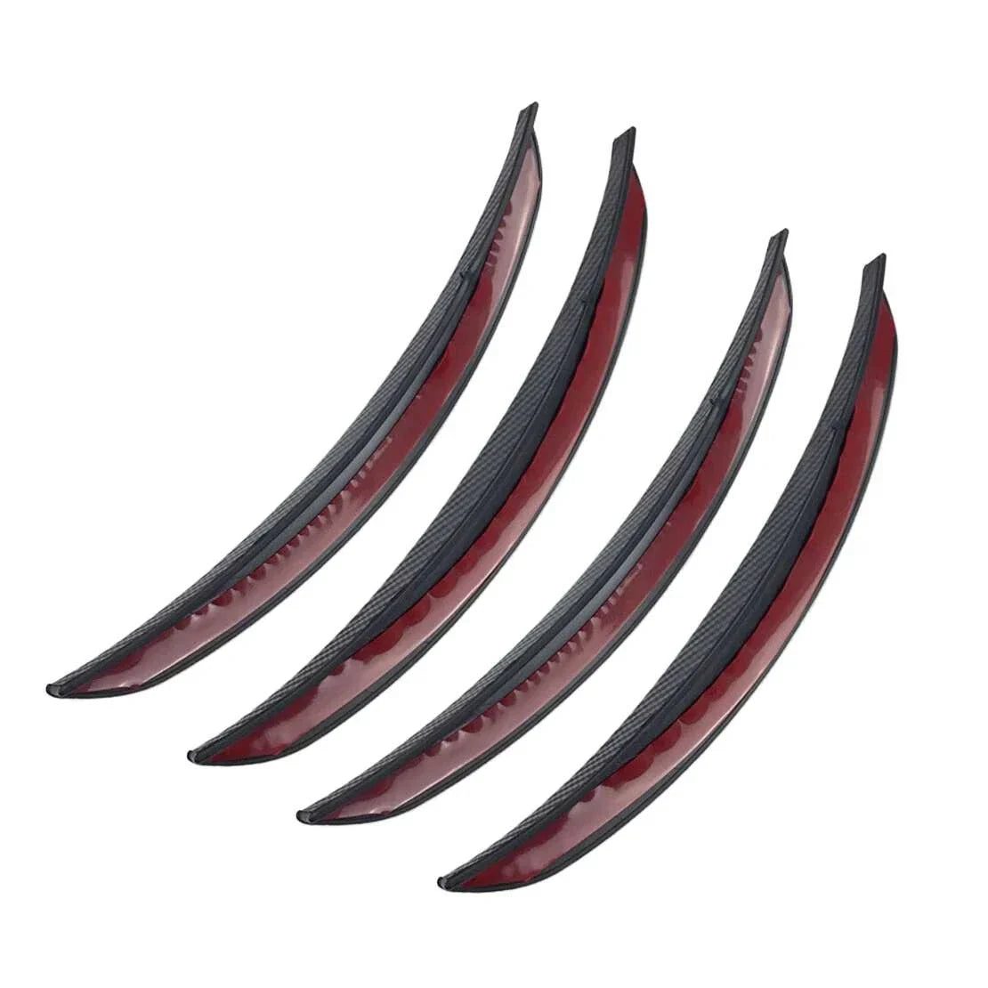 4pcs Car Wheel Arch Trim Fender Flares Protection Strips