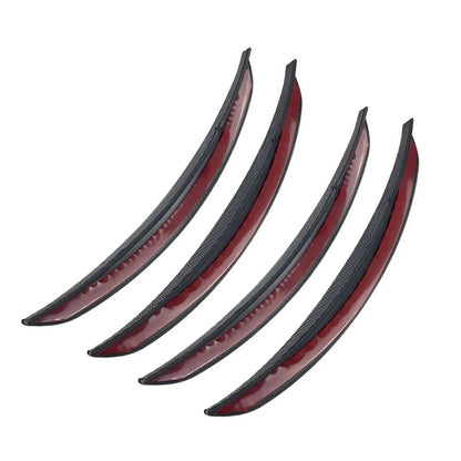 4pcs Car Wheel Arch Trim Fender Flares Protection Strips