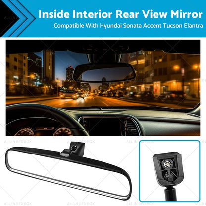 Interior Rear View Mirror for Hyundai Sonata, Accent, Elantra (2011-2023)