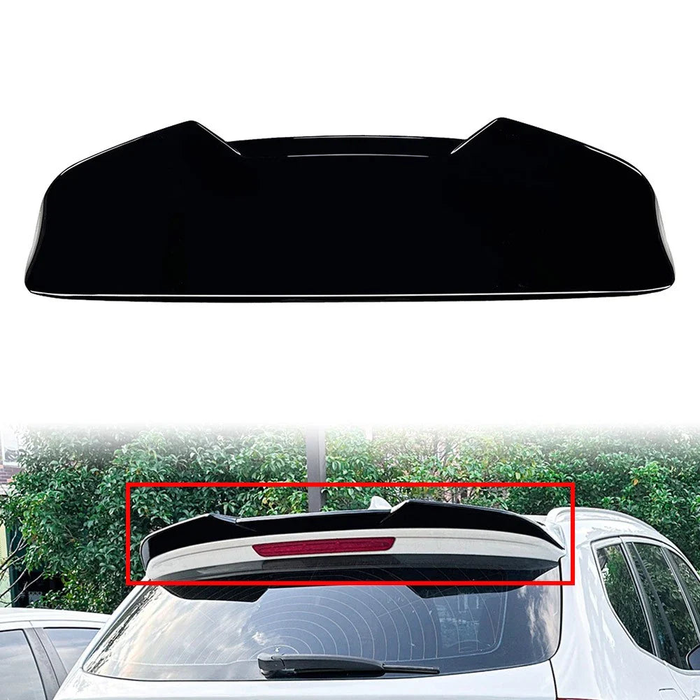 Glossy Black Rear Spoiler Lip Roof Wing for BMW X3 (2011-2017)