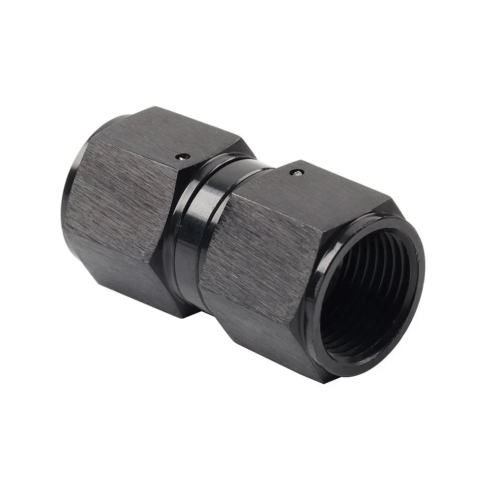 10AN Female to Female Swivel Coupler Fitting Adapter for Aluminum (N/A)