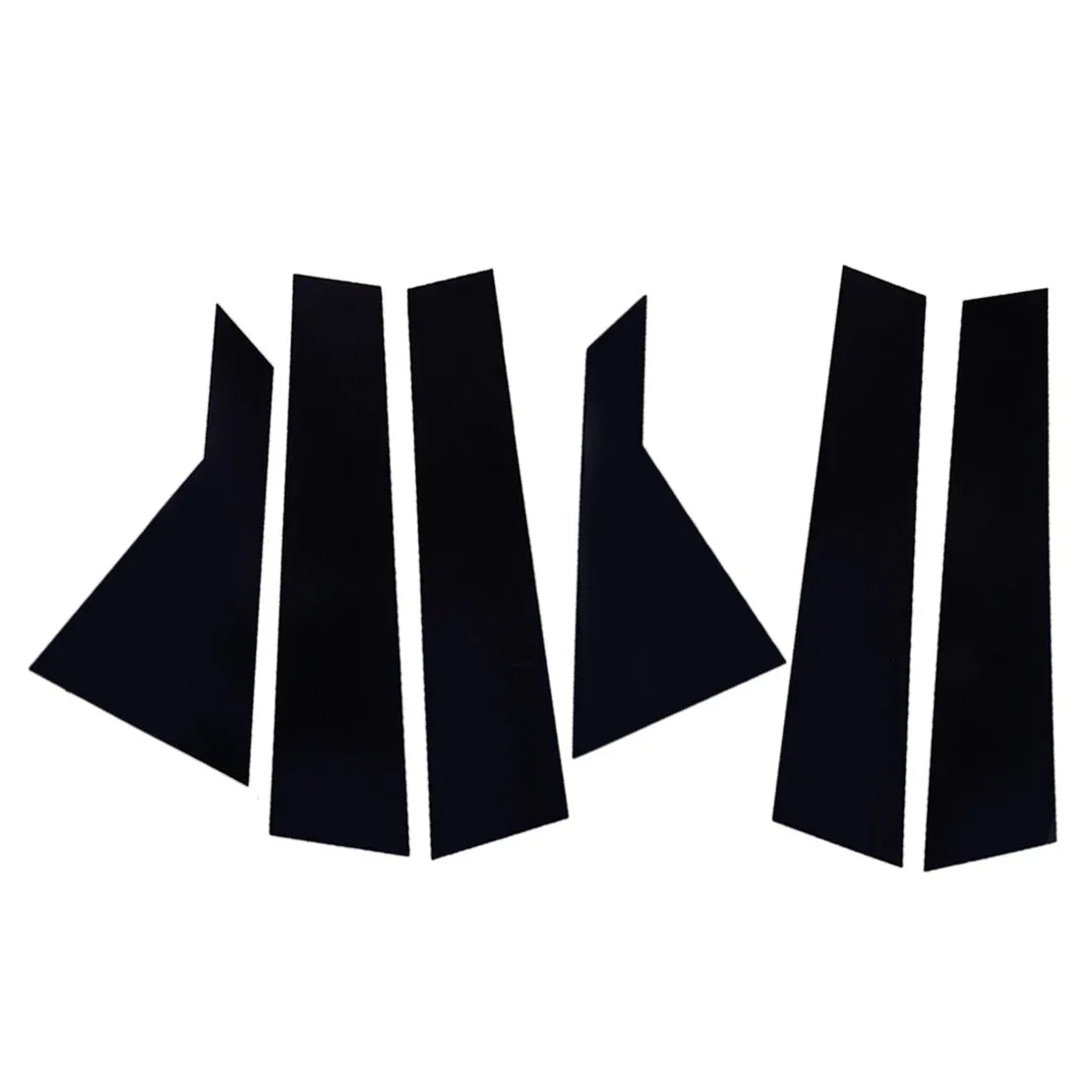6 x Door Mouldings B Pillar Trims for Kia Forte (2019-2021)
